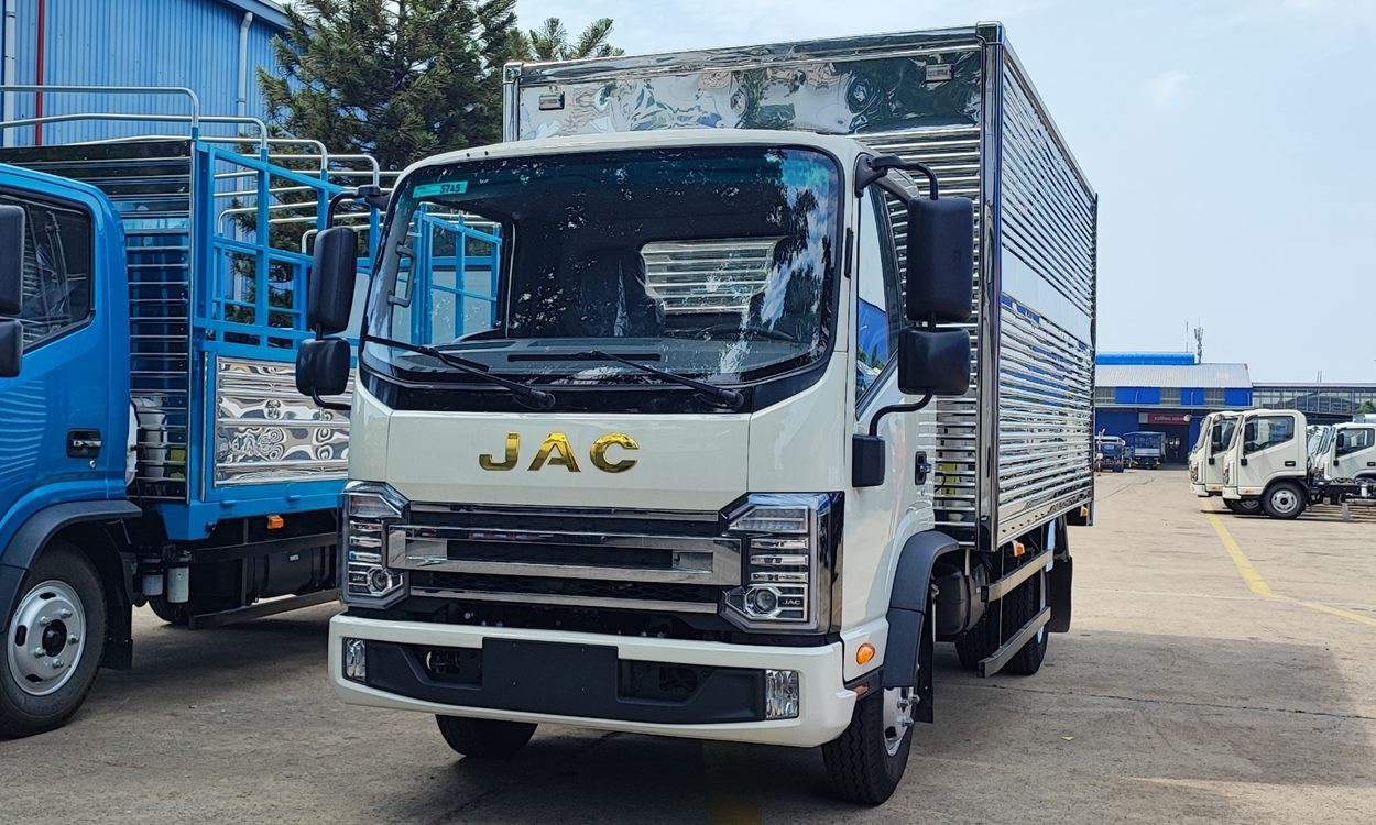 Xe tải JAC N350 E5 thùng kín