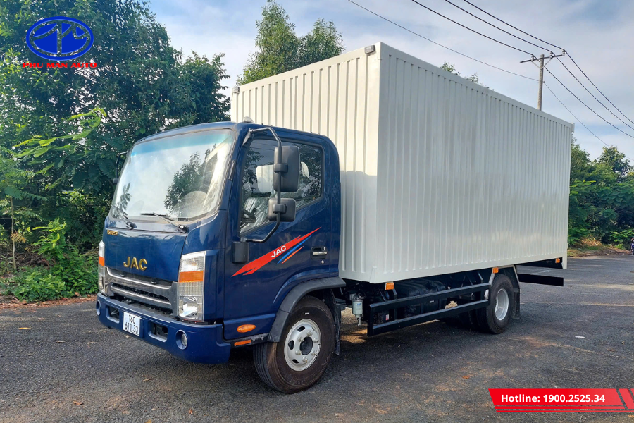 Xe tải Jac N650 E5 Pro Thùng Kín Container
