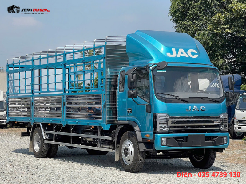 Xe tải JAC N750 E5 Plus thùng mui bạt