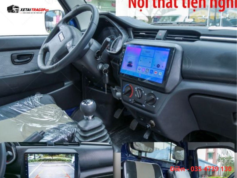 Nội thất xe tải SRM T10