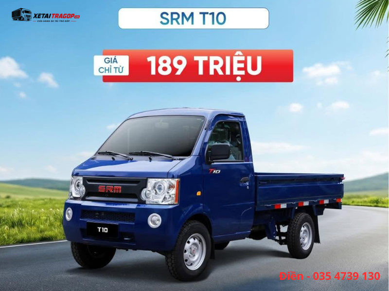 Xe tải SRM T10 thùng lửng